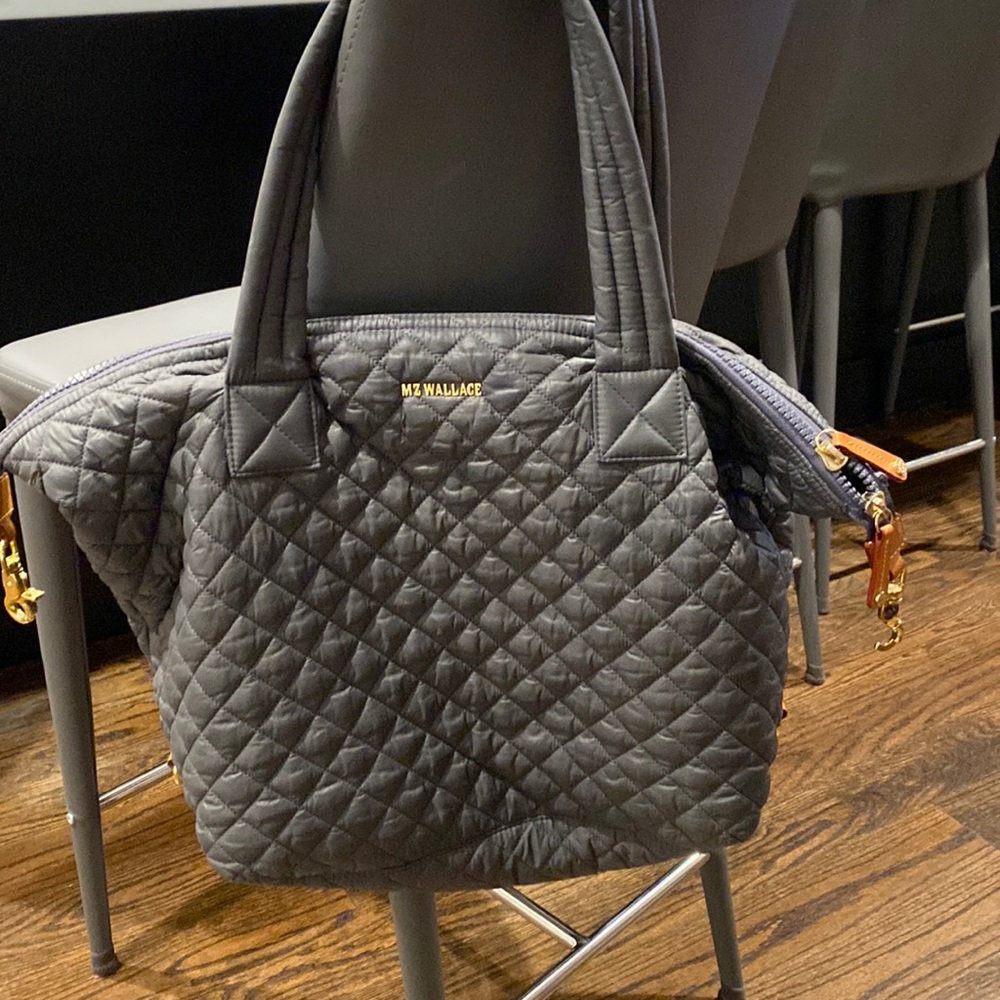 MZ Wallace Large Metro Tote have replacement clip and cross body strap